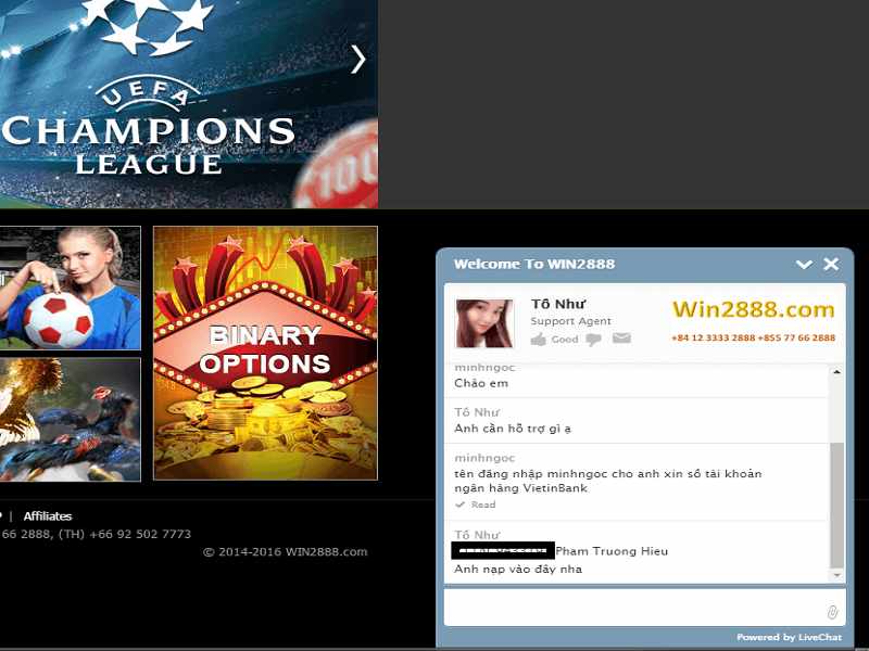 nap tiền win2888