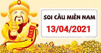 Soi cầu XSMN 13-04 - Dự đoán xổ số Miền Nam ngày 13/04/2021