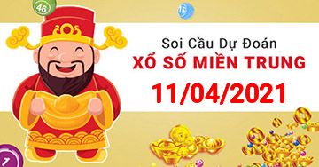 Soi cầu XSMT 11-04 - Dự đoán xổ số Miền Trung ngày 11/04/2021