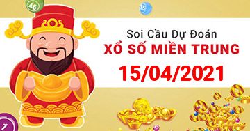 Soi cầu XSMT 15-04 - Dự đoán xổ số Miền Trung ngày 15/04/2021