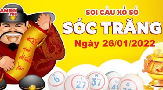 Dự đoán xổ số Cần Thơ ngày 26/01/2022 – Soi cầu Cần Thơ
