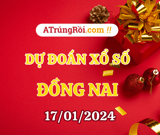 Dự đoán Soi cầu Xổ số Đồng Nai 17/1/2024 (Thứ 4 – 17/01)