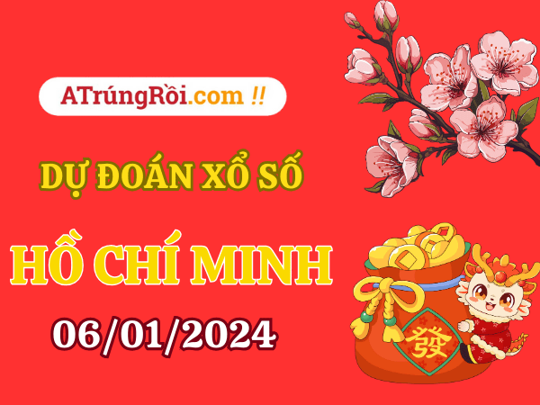 Dự đoán XSHCM ngày 6/1/2024