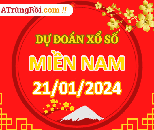 Dự đoán XSMN 21/1/2024, soi cầu kết quả Xổ Số Miền Nam 21-01-2024