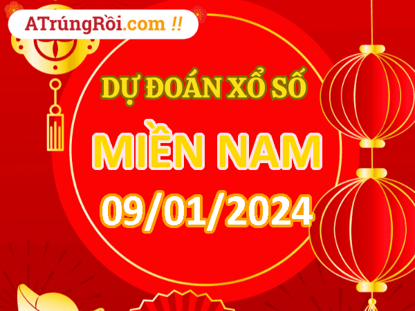 Dự đoán XSMN 9/1/2024, soi cầu kết quả Xổ Số Miền Nam 09-01-2024